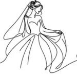 vector-image-girl-wedding-dress-260nw-2432913227